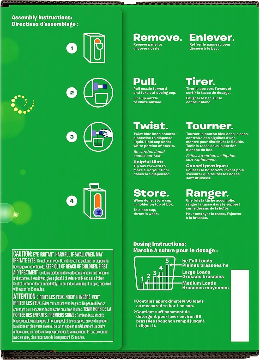 Gain + Aroma Boost Laundry Detergent Liquid, Original Scent, 107 Loads, 154 fl oz, HE Compatible Laundry Soap with Febreze and Oxi