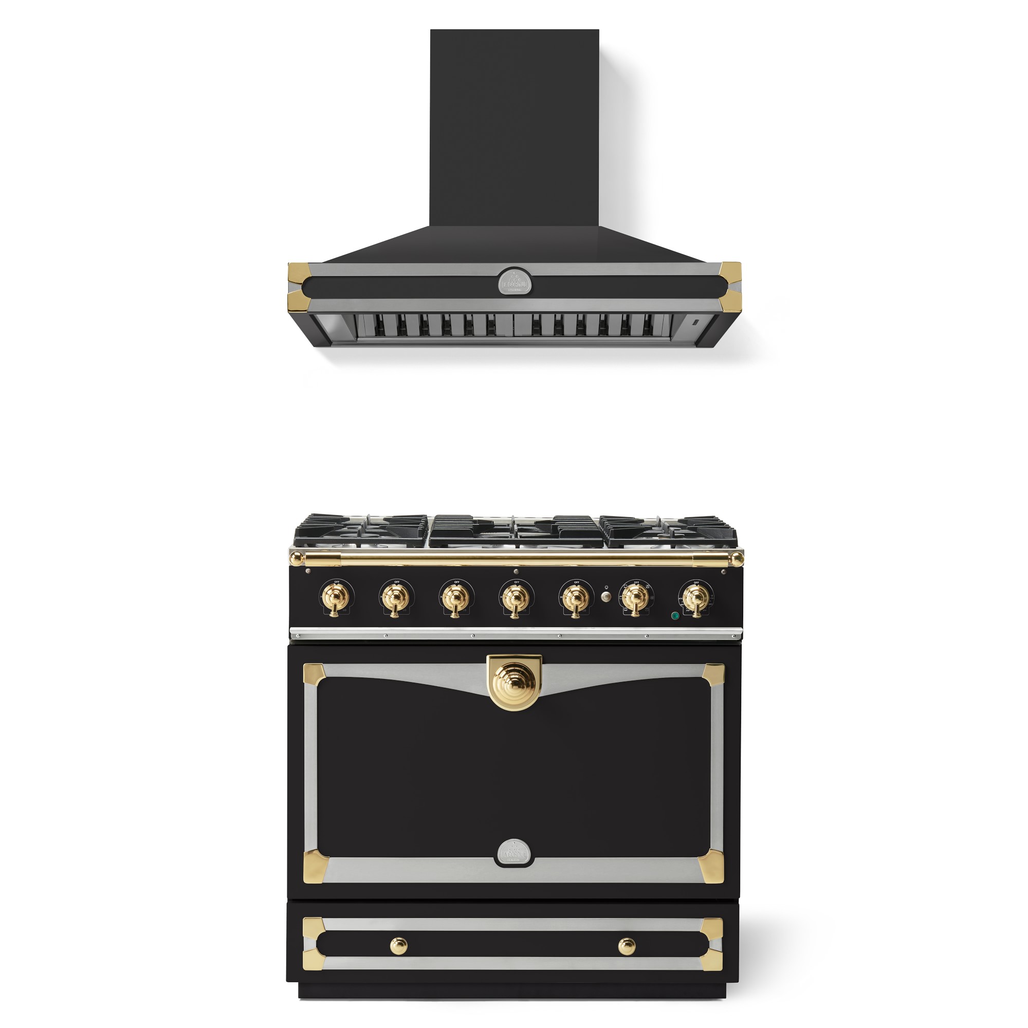 La Cornue CornuFé 90 Albertine Range & Hood