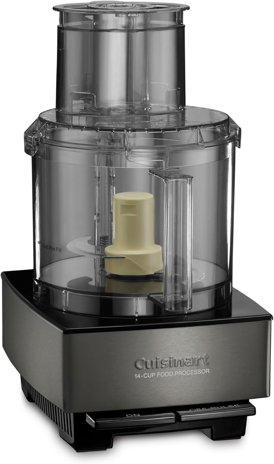 Cuisinart Food Processor 14-Cup Vegetable Chopper for Mincing, Dicing, Shredding, Puree & Kneading Dough, Stainless Steel, DFP-14BCNY