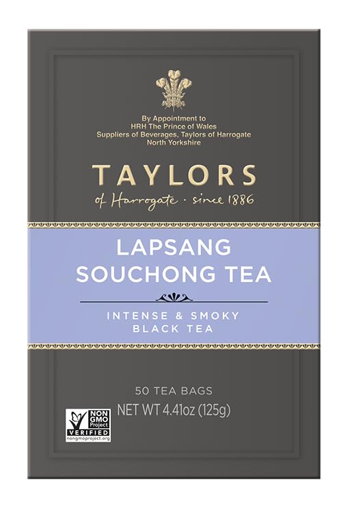 Taylors of Harrogate Organic Peppermint Herbal Tea, 50 Count