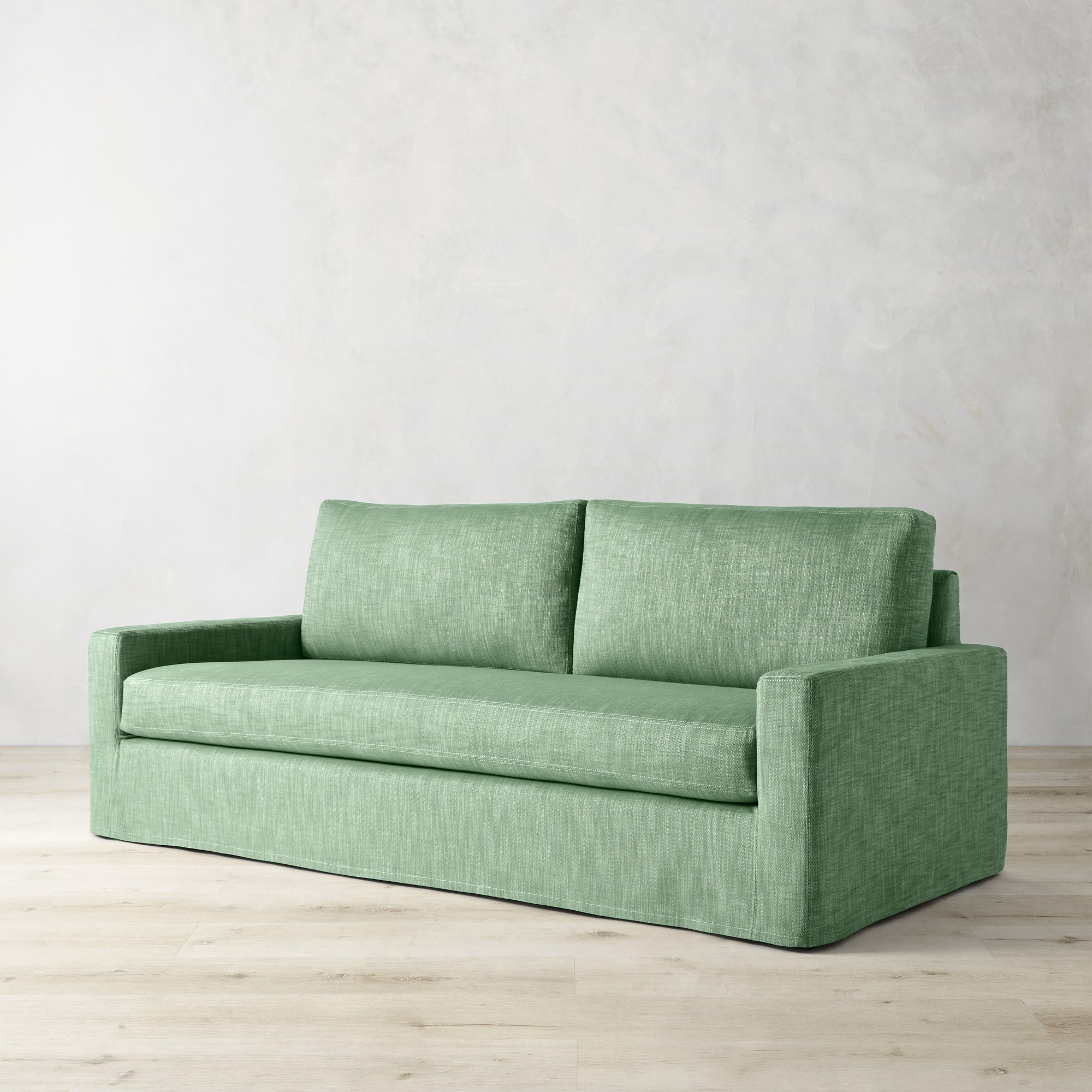 Ghent Square Arm Slipcovered Sofa (70