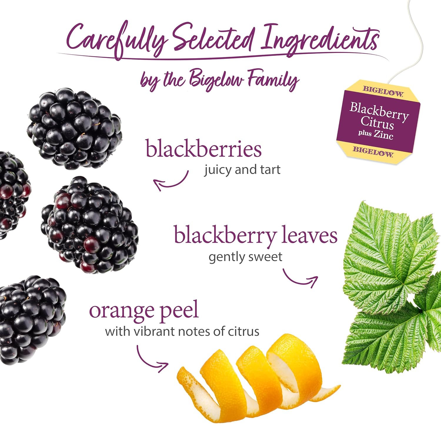 Bigelow Tea Lemon Ginger plus Probiotics Herbal Tea, Caffeine Free Tea with Lemon and Ginger, 18 Count Box (Pack of 6), 108 Total Tea Bags