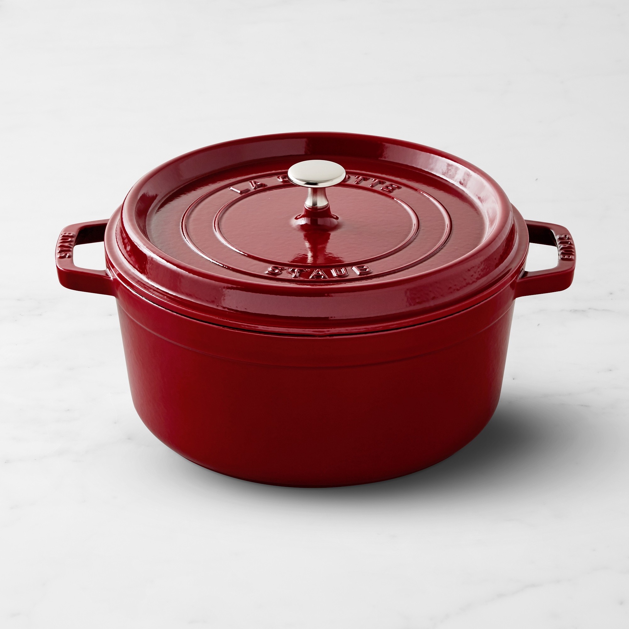 Staub Enameled Cast Iron Round Dutch Oven