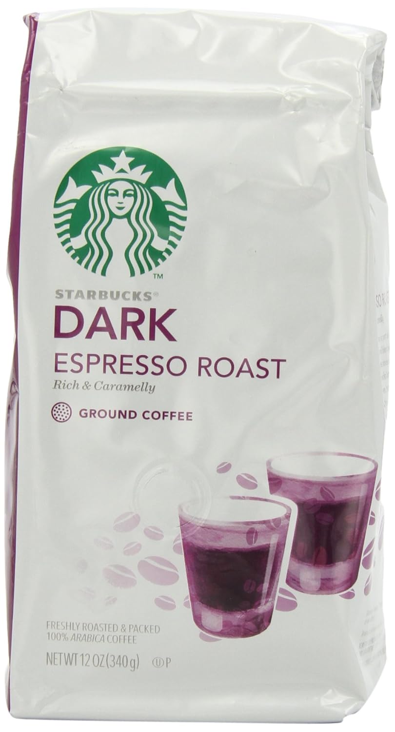 Starbucks Ground Coffee, Dark Roast Coffee, Caffè Verona, 100% Arabica, 1 bag (28 oz)
