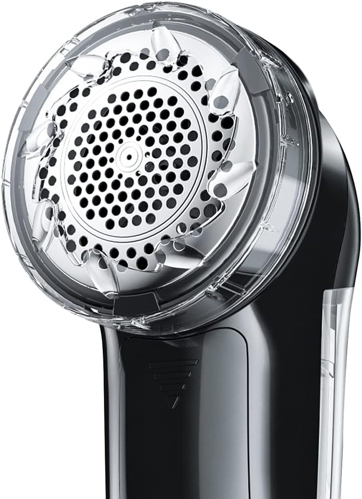 Bymore Fabric Shaver, Lint Remover, Lint Shaver Defuzzer Sweater Shaver for Clothes and Furniture AC Adapter or Battery Operated Pill Fuzz Remover