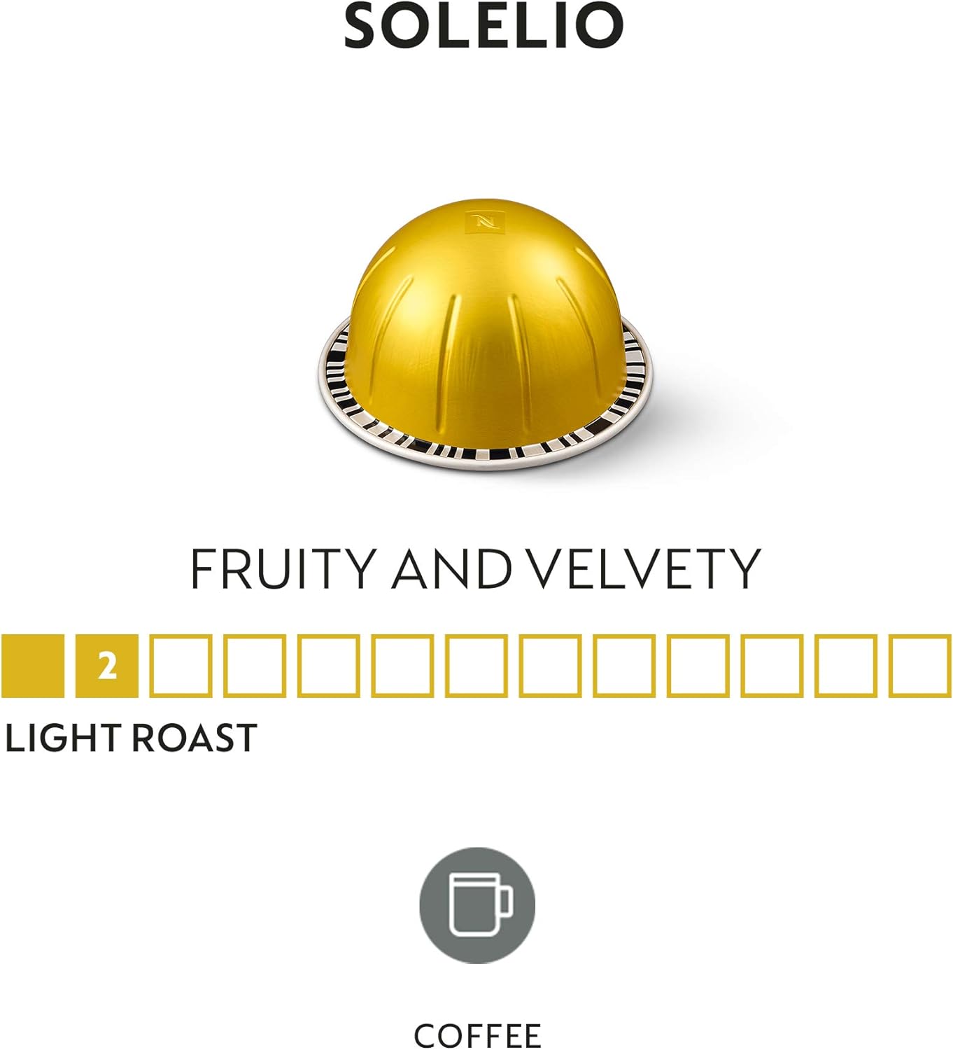 Nespresso Capsules Vertuo, Variety Pack, Medium and Dark Roast Coffee, 30 Count Coffee Pods, Brews 7.8 oz.