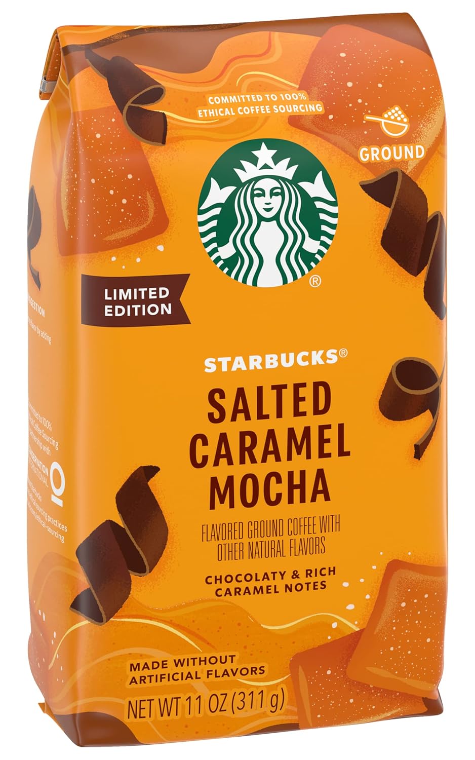 Starbucks Ground Coffee, Medium Roast Coffee, Pike Place Roast, 100% Arabica, 1 Bag (28 Oz)