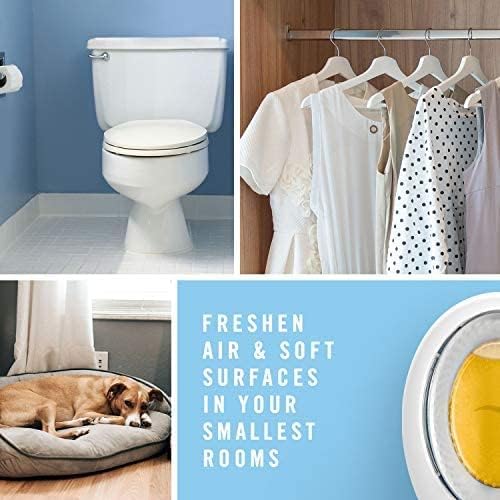 Febreze Small Spaces Air Freshener Linen & Sky, .25 fl. oz., Pack of 4