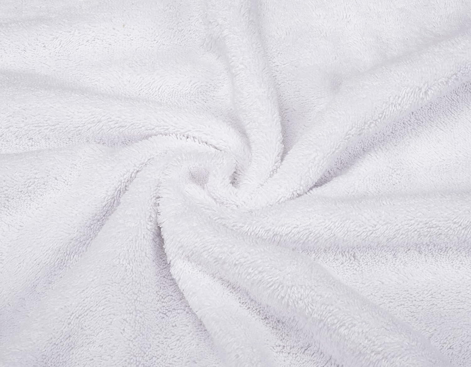 American Soft Linen Luxury 6 Piece Towel Set, 2 Bath Towels 2 Hand Towels 2 Washcloths, 100% Cotton Turkish Towels for Bathroom, Light Grey Towel Sets