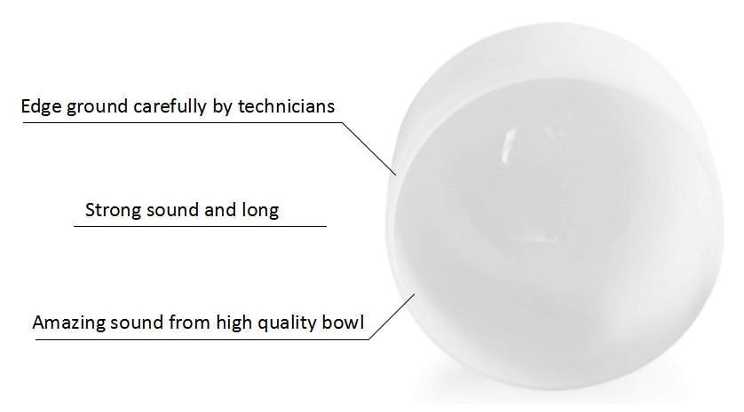 Crystal Singing Bowl Set - 7 Chakra Tuned - Complete Healing - 432 Hz - Largest Size 9” to 16”