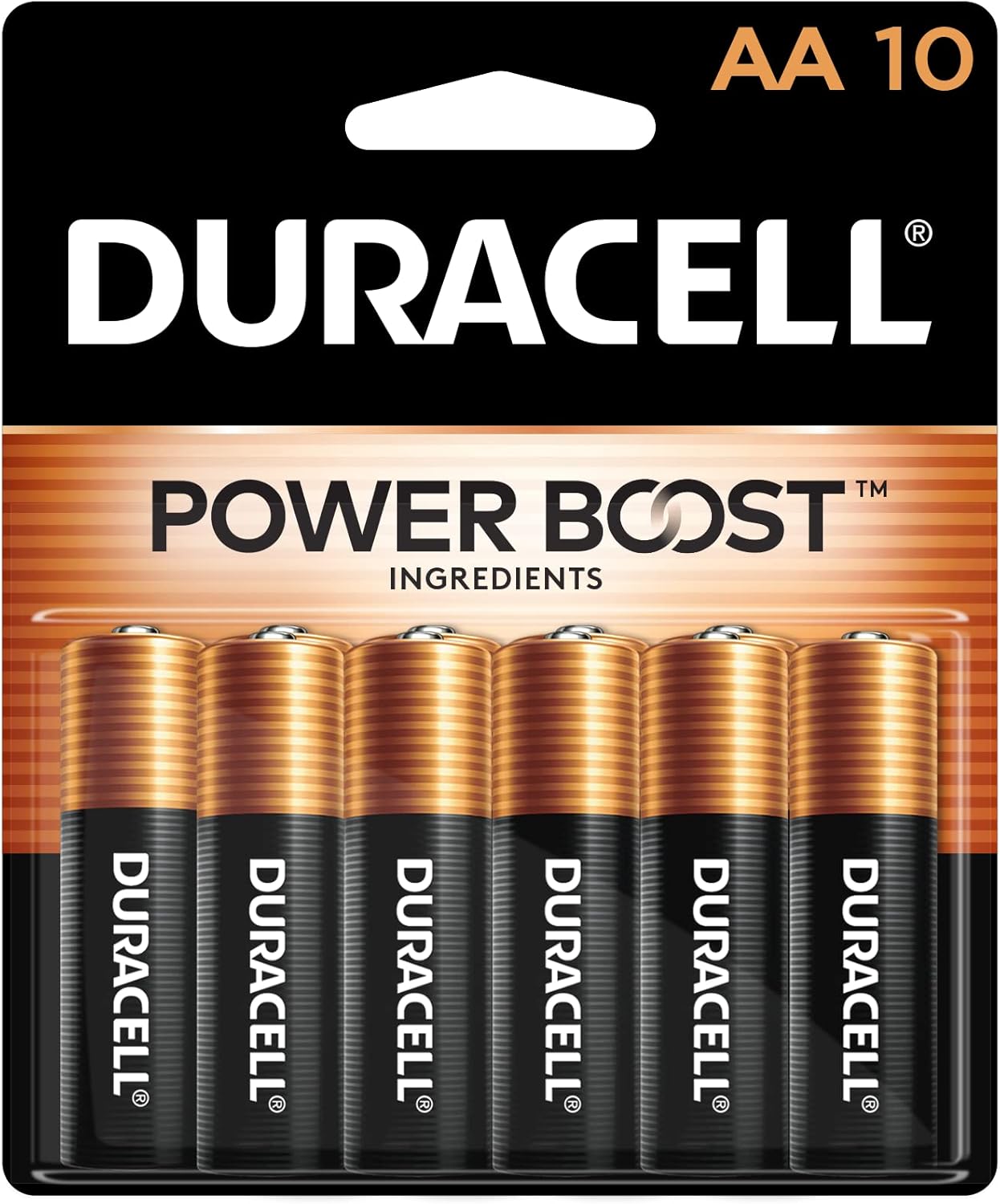 Duracell Coppertop AA Batteries with Power Boost Ingredients, 24 Count Pack Double A Battery with Long-lasting Power, Alkaline AA Battery for Household and Office Devices