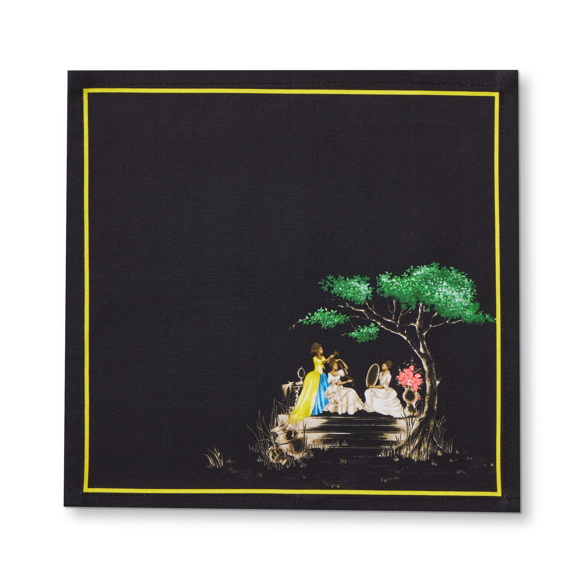 Sheila Bridges x Williams Sonoma  Harlem Toile Cocktail Napkins, Set of 4