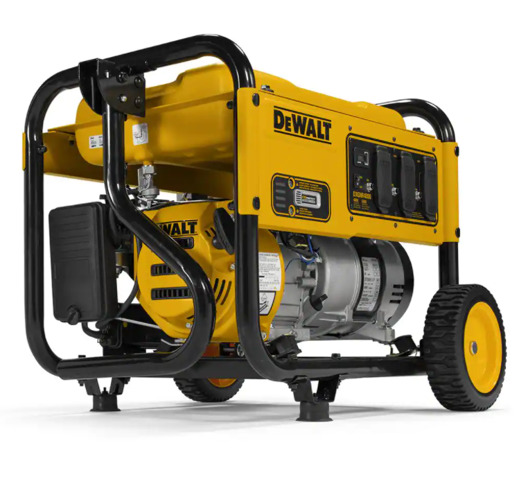 DEWALT 8000-Watt Electric Start Gas-Powered Portable Generator with Idle Control, GFCI Outlets and CO Protect