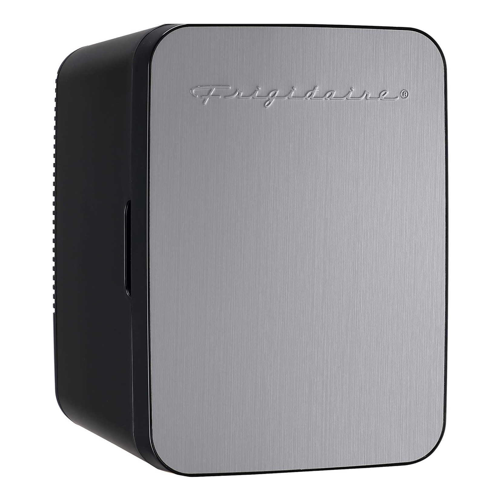 FRIGIDAIRE Portable 10L, 15-can Mini Fridge Brushed Stainless Rugged Refrigerator, EFMIS188-SS