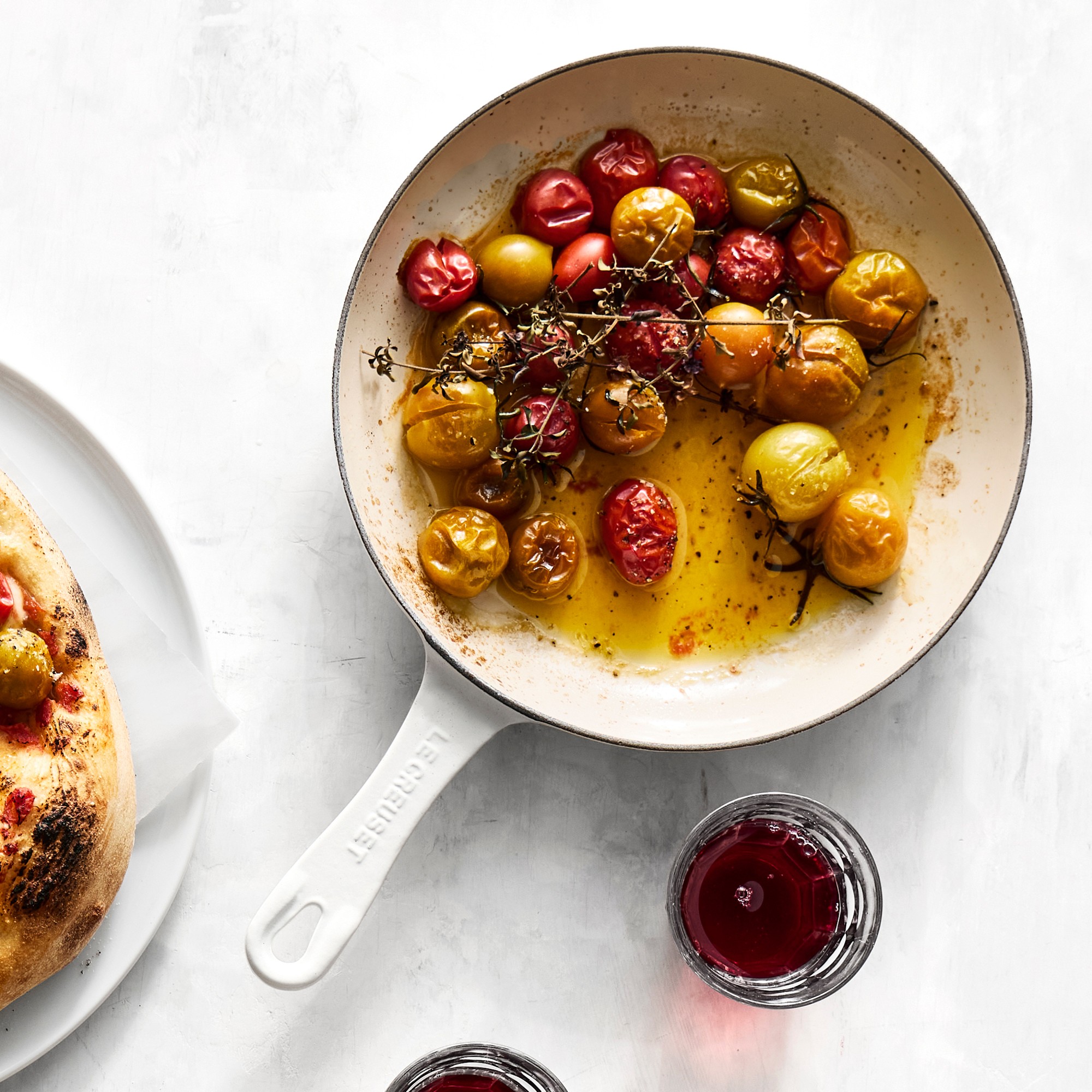 Le Creuset Enameled Cast Iron Shallow Fry Pan, 9 3/4