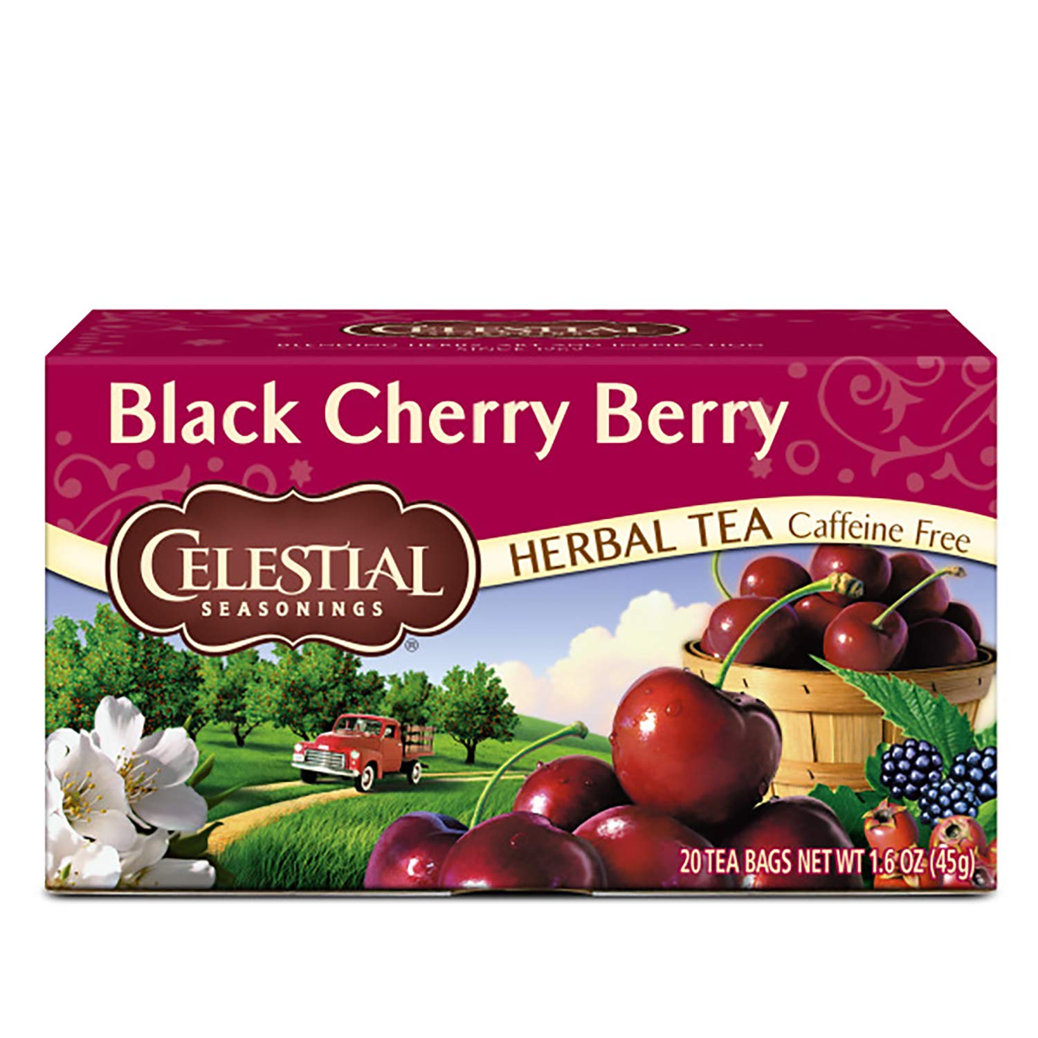 Celestial Seasonings Bengal Spice Herbal Tea, Caffeine Free, 20 Tea Bags Box, (Pack of 6)