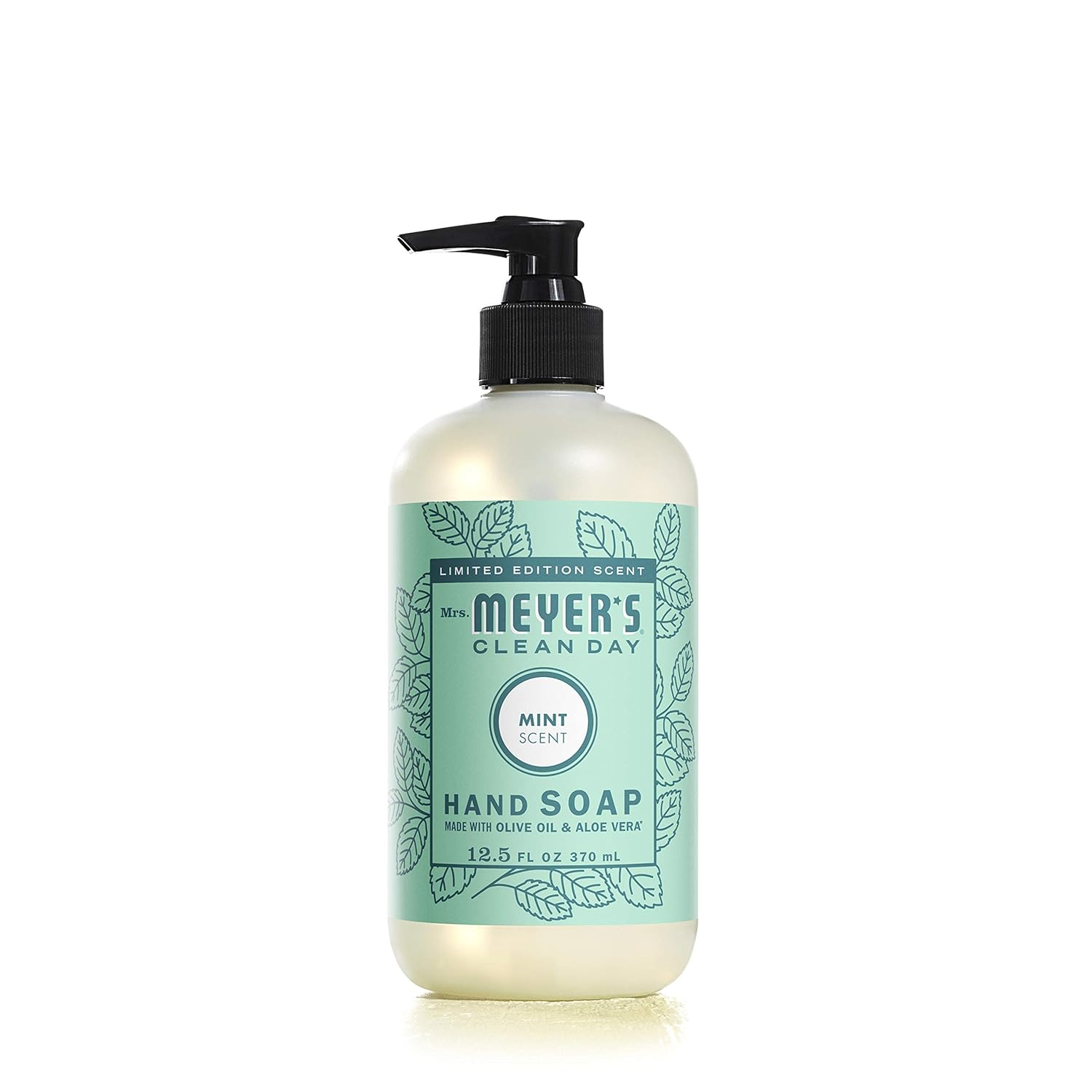 MRS. MEYER'S CLEAN DAY Hand Soap, Made with Essential Oils, Biodegradable Formula, Honeysuckle, 12.5 fl. oz - Pack of 3