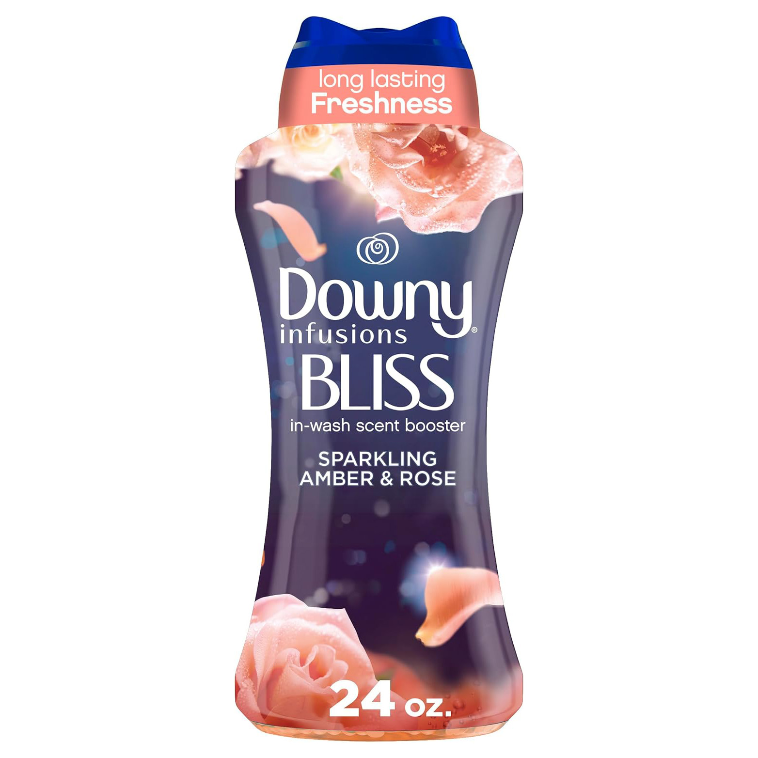 Downy Infusions In Wash Scent Booster Beads, CALM, Soothing Lavender and Vanilla Bean Scent, 24 oz Laundry Beads