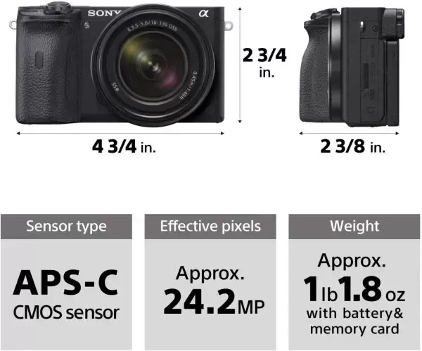 Alpha A6600 Mirrorless Camera