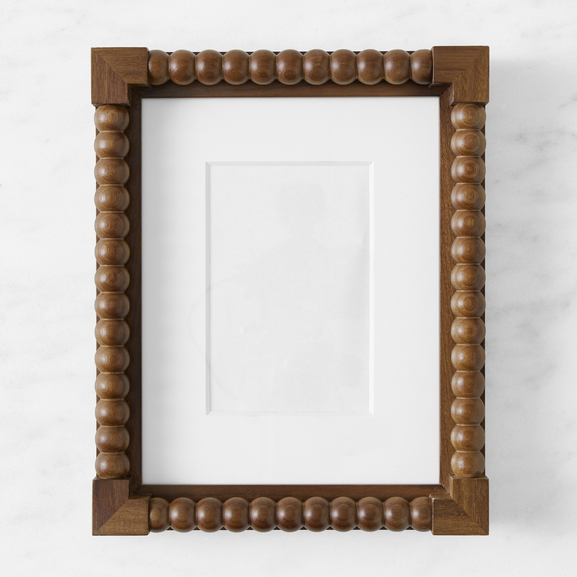 Sheila Bridges x Williams Sonoma Home Turned Walnut Picture Frame