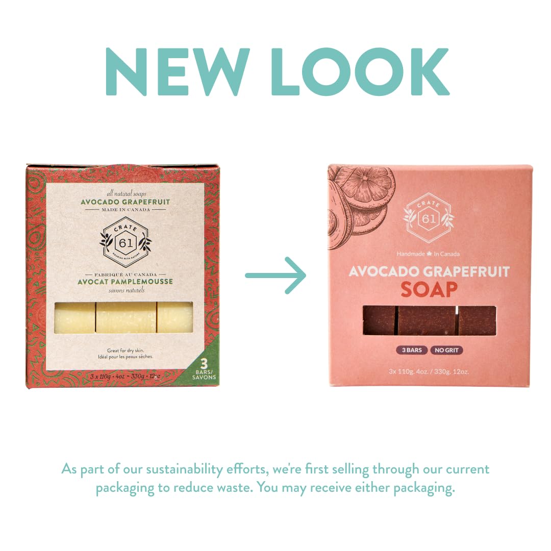 Handmade Vegan Natural Bar Soap Cold Pressed For Face And Body, With Premium Essential Oils, Eucalyptus & Peppermint For Men And Women 3 Pack (Lavender)