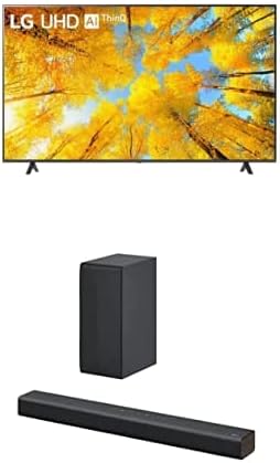 LG 75-Inch Class UQ7590 Series 4K Smart TV, AI-Powered 4K, Cloud Gaming (75UQ7590PUB, 2022),Grey