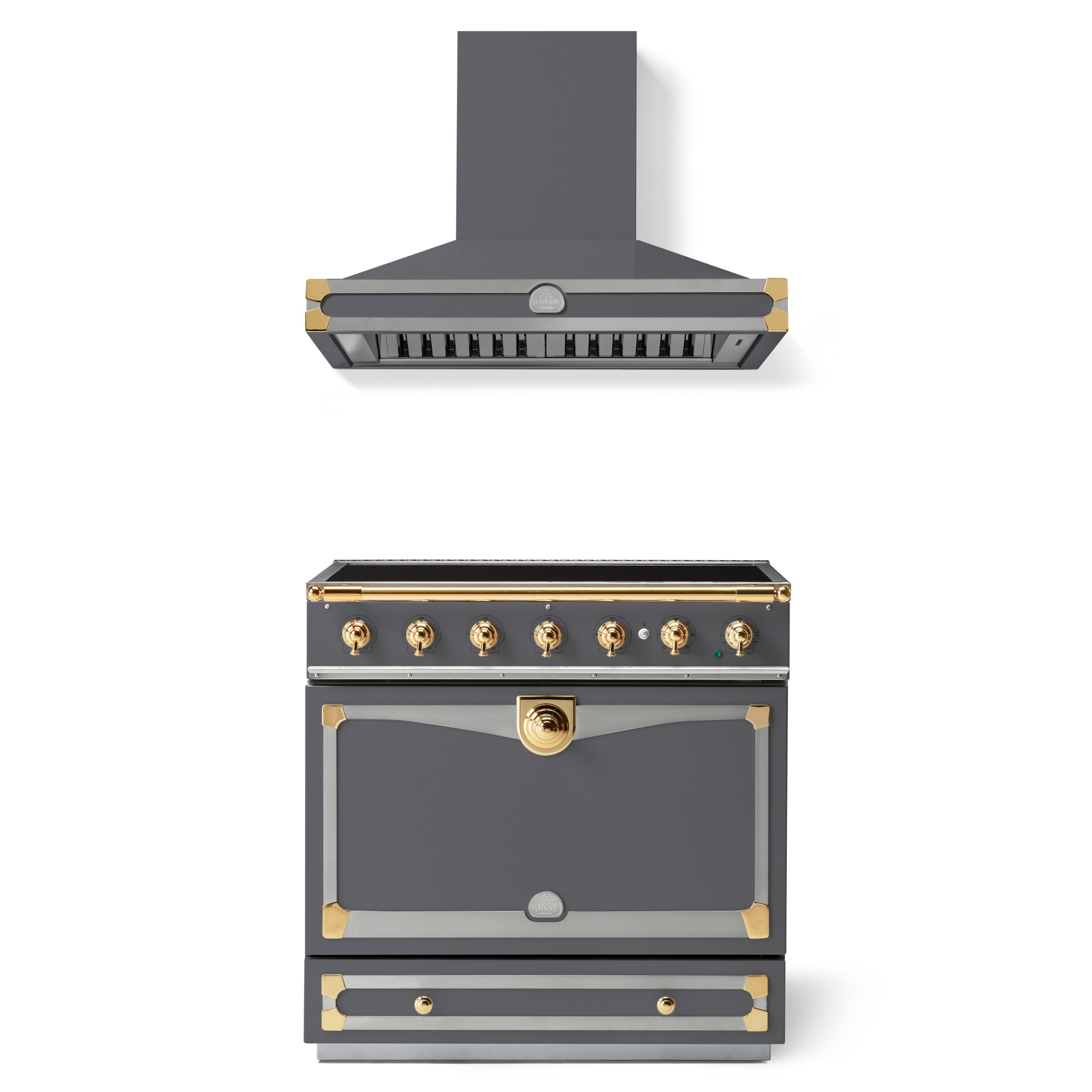 La Cornue CornuFé 90 Albertine Induction Range & Hood