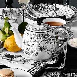 Rory Dobner x Williams Sonoma Ink House Teapot