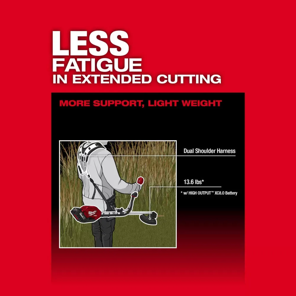 Milwaukee 3015-20 M18 FUEL 18V Brushless Cordless Brush Cutter - Bare Tool