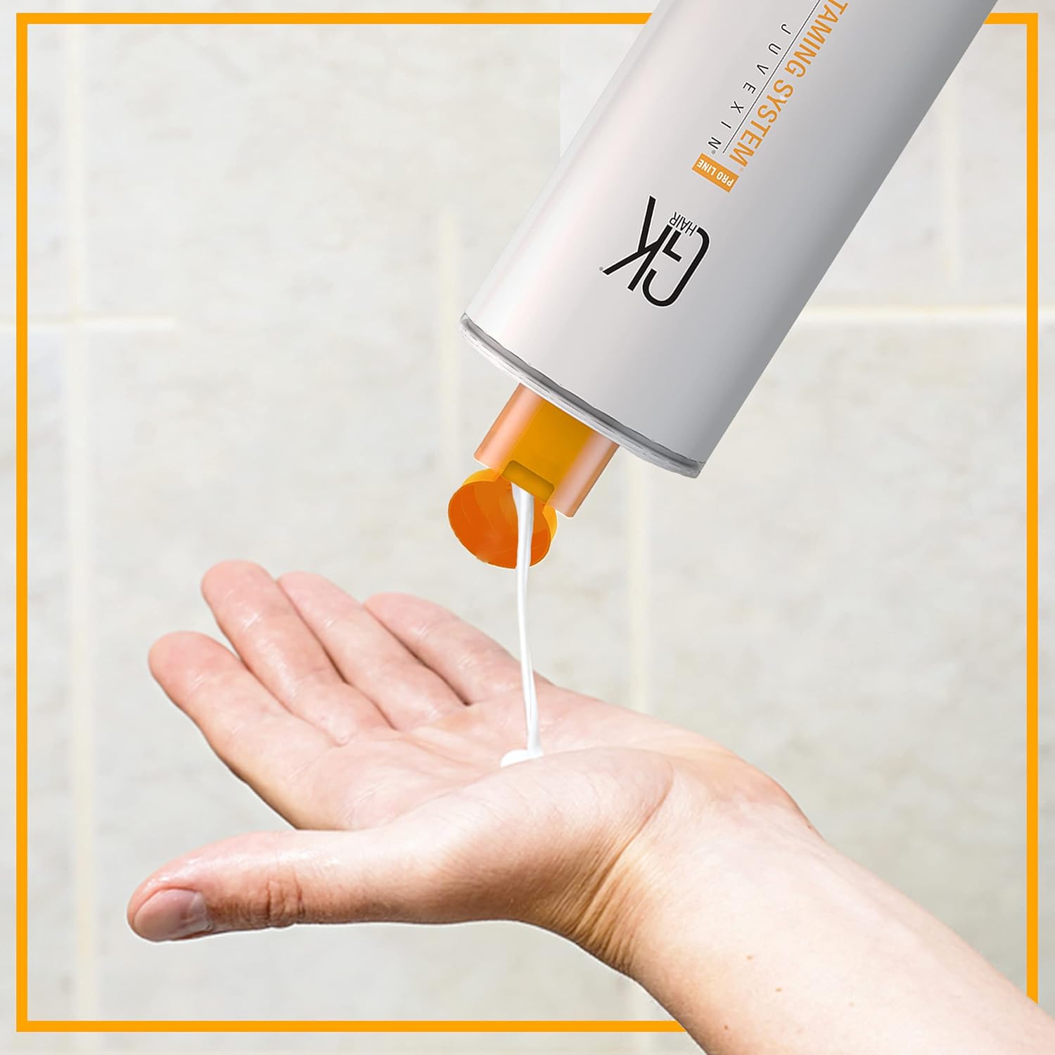 GK HAIR Global Keratin The Best (3.4 Fl Oz/100ml) Smoothing Keratin Hair Treatment - Professional Brazilian Complex Blowout Straightening For Silky Smooth & Frizz Free Hair