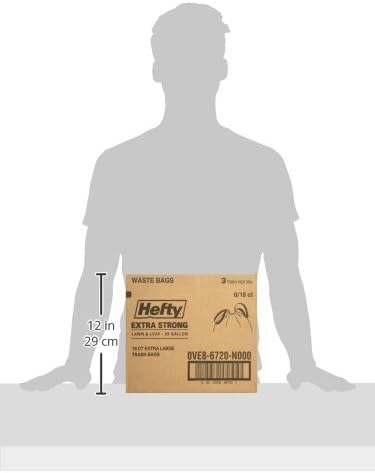 Hefty Strong Lawn & Leaf Trash Bags, 39 Gallon, 38 Count