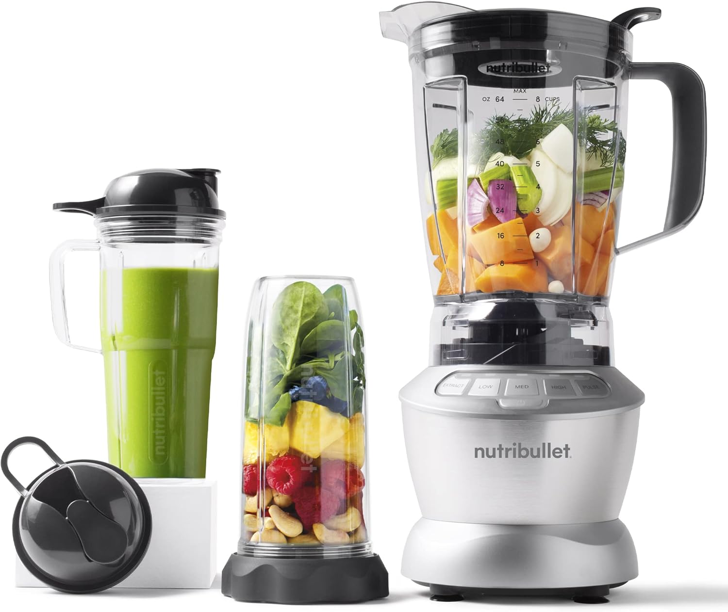 nutribullet Full-Size Blender Combo 1200W – NBF50500 - Dark Gray