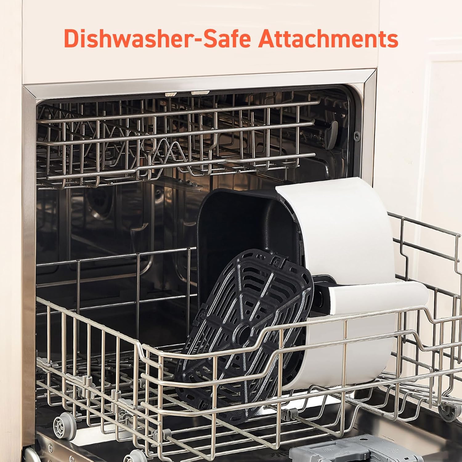 COSORI Air Fryer 9-in-1, Compact 5-Qt, Perect for Meat Enthusiasts with 450°F Max Heat Function , 130+ In-App Recipes, Little to No Oil, Easy Clean Glass Touch Panel & Nonstick Basket, Gray