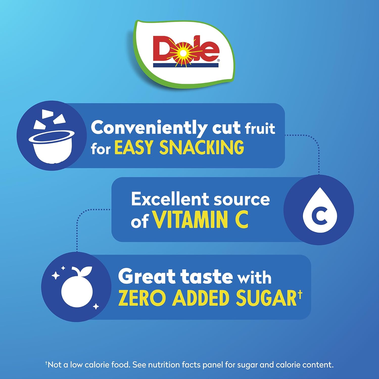 Dole Mandarin Oranges No Sugar Added Cups - 4-4 Oz