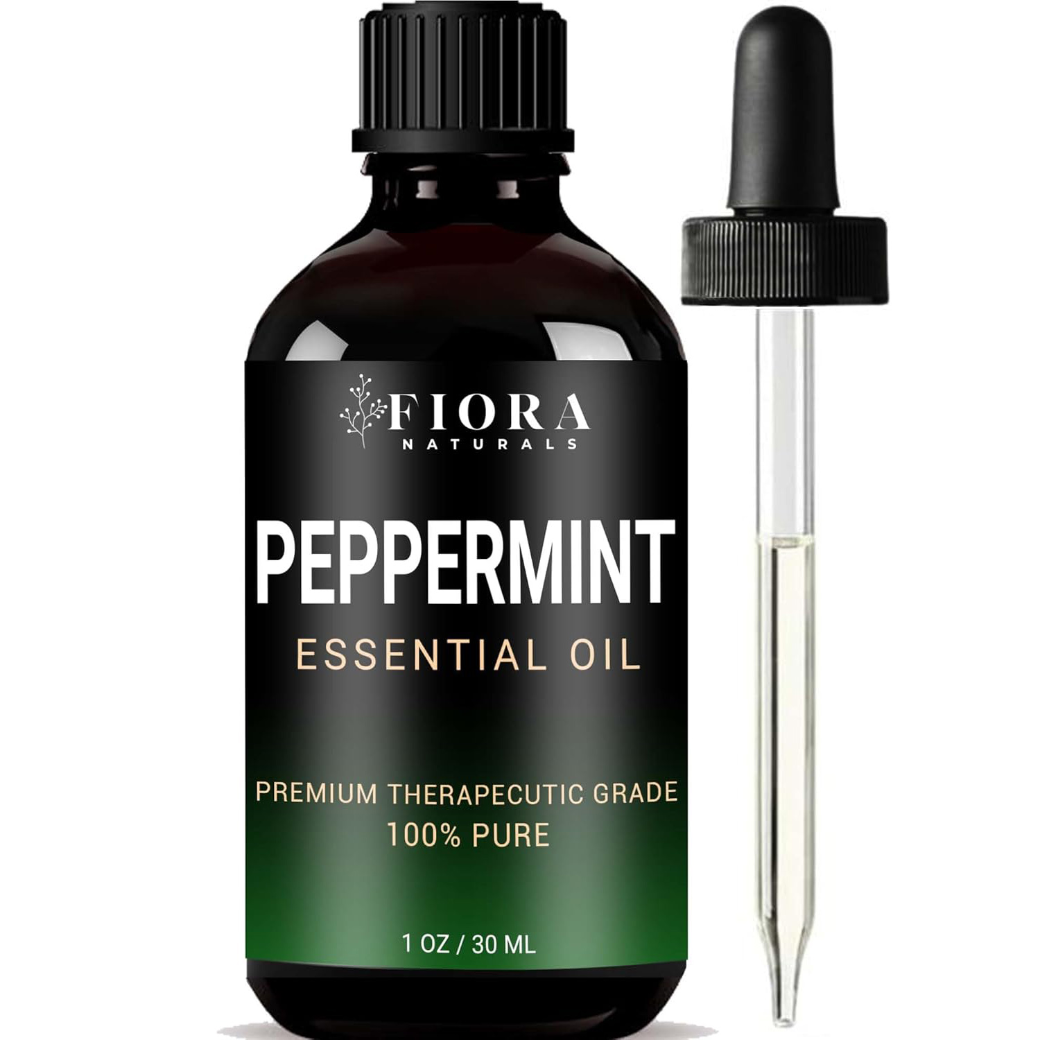 Tea Tree Essential Oil by Fiora Naturals- 100% Pure Organic Oil, for Face, Hair, Skin, Acne, Scalp, Foot and Toenails. Melaleuca Alternifolia, 1 oz /30ml