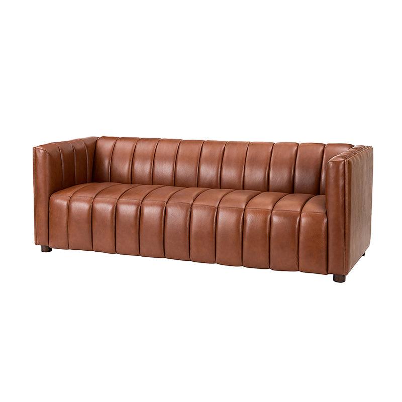 Rowan Genuine Leather Vinyl Office Sofa -83