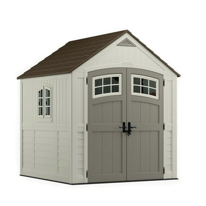 Cascade 7 ft. W x 7 ft. D Plastic Storage Shed