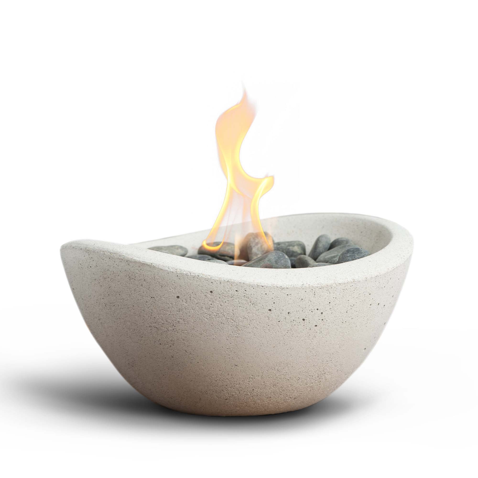 TerraFlame Wave Tabletop Fire Bowl (11