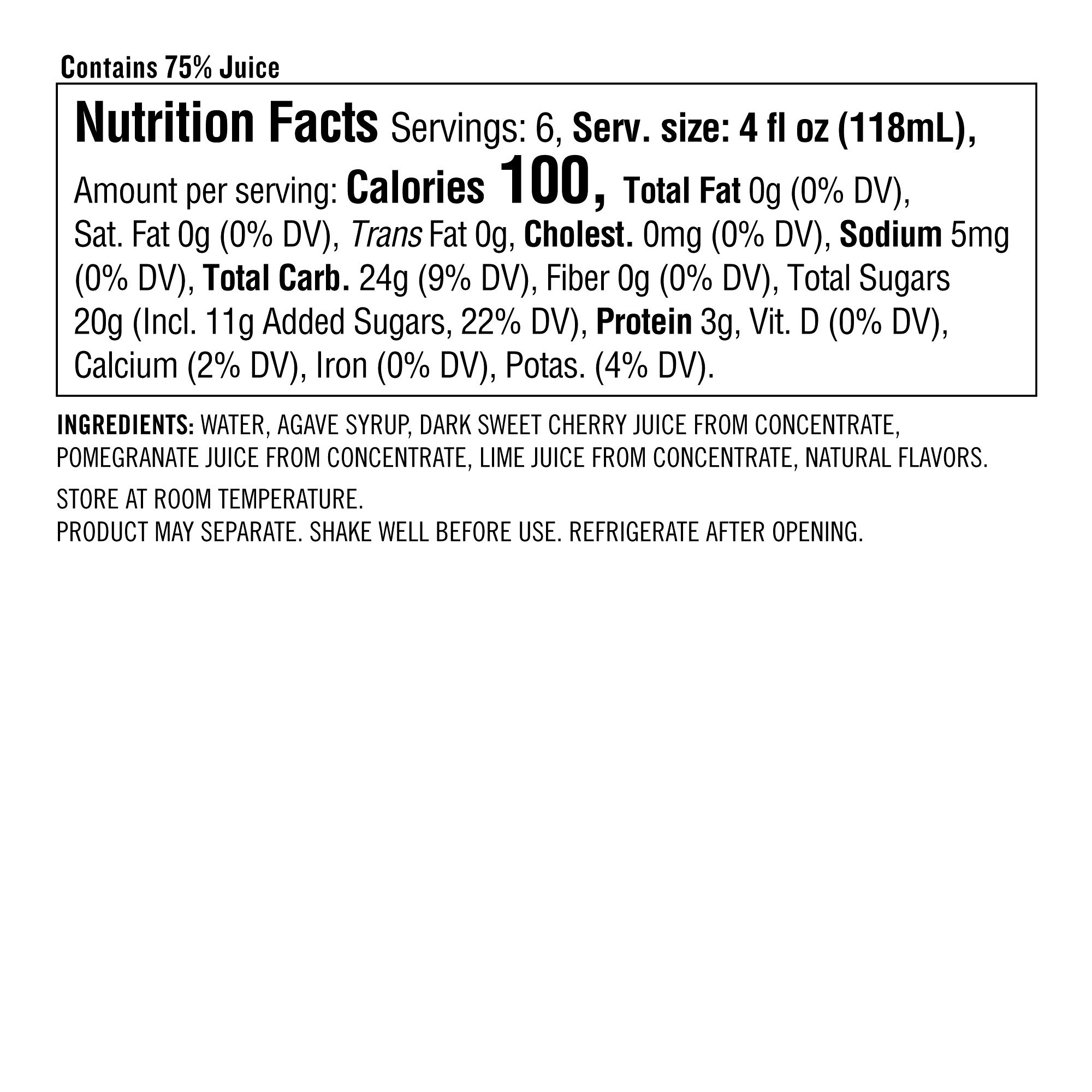 Williams Sonoma Festive Cocktail Mix, North Pole Punch