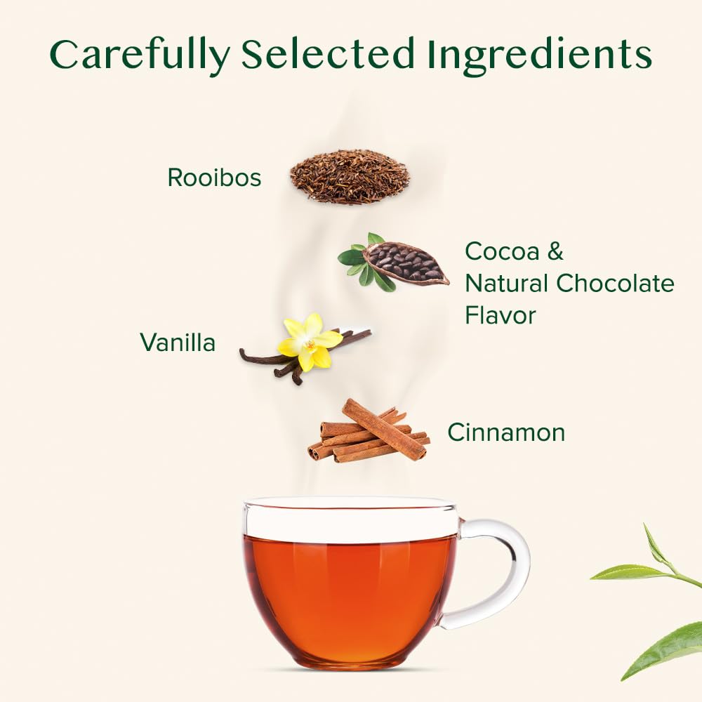 VAHDAM, Organic Turmeric Ginger Herbal Tea Bags (100 Pyramid Tea Bags) Caffeine Free, Non GMO, Gluten Free | 100% Pure Herbal Blend - Savory & Spicy | Plant-Based Tea Bags | Resealable Ziplock Pouch