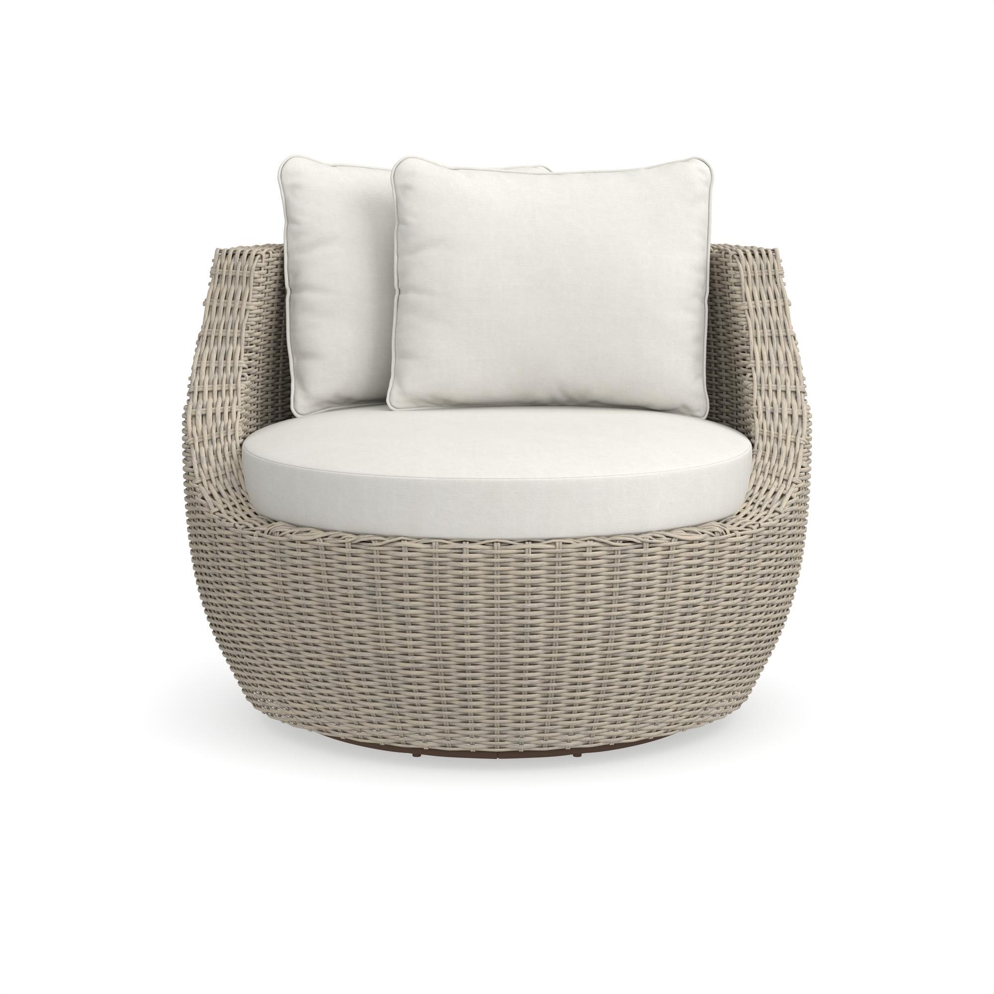 San Clemente Curved Swivel Chair Cushions