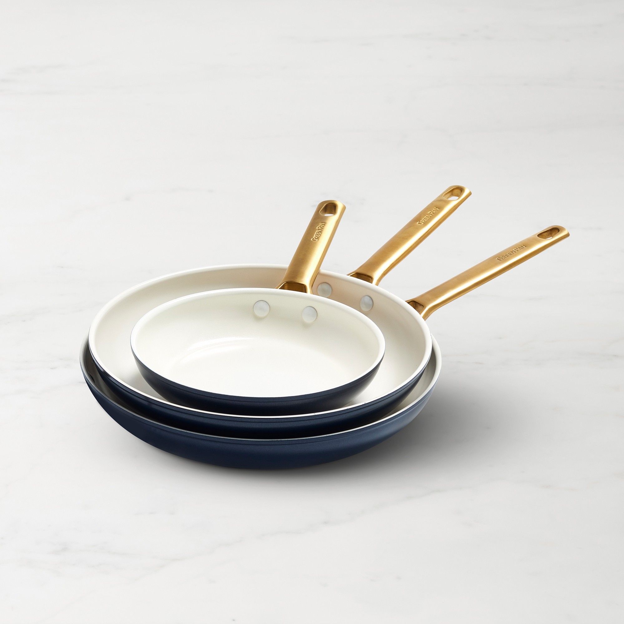 GreenPan™ Reserve Ceramic Nonstick Fry Pans, Set of 3