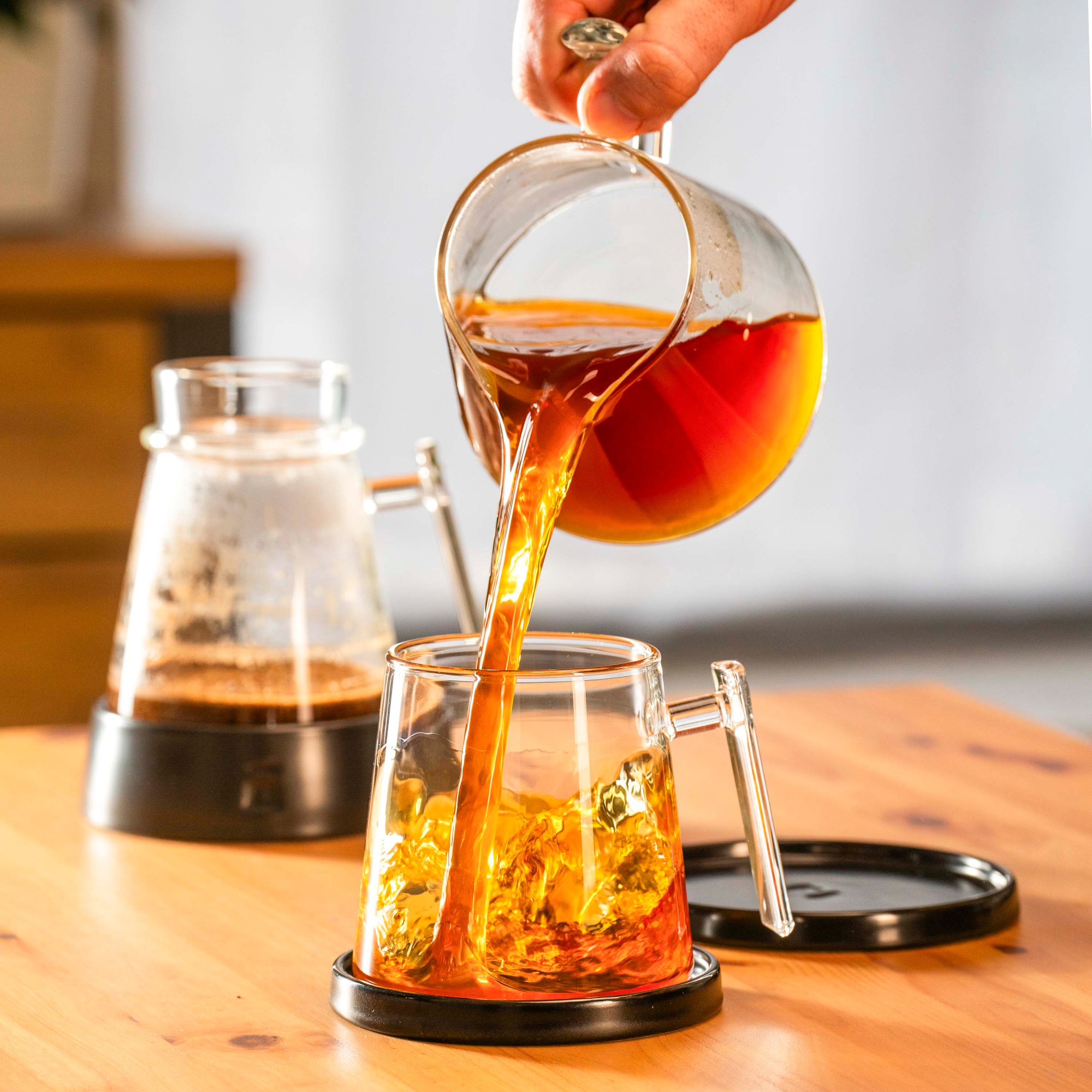 Pure Over Glass Pour-Over XL Coffee Brew Kit