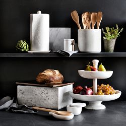 Williams Sonoma Marble Bread Box