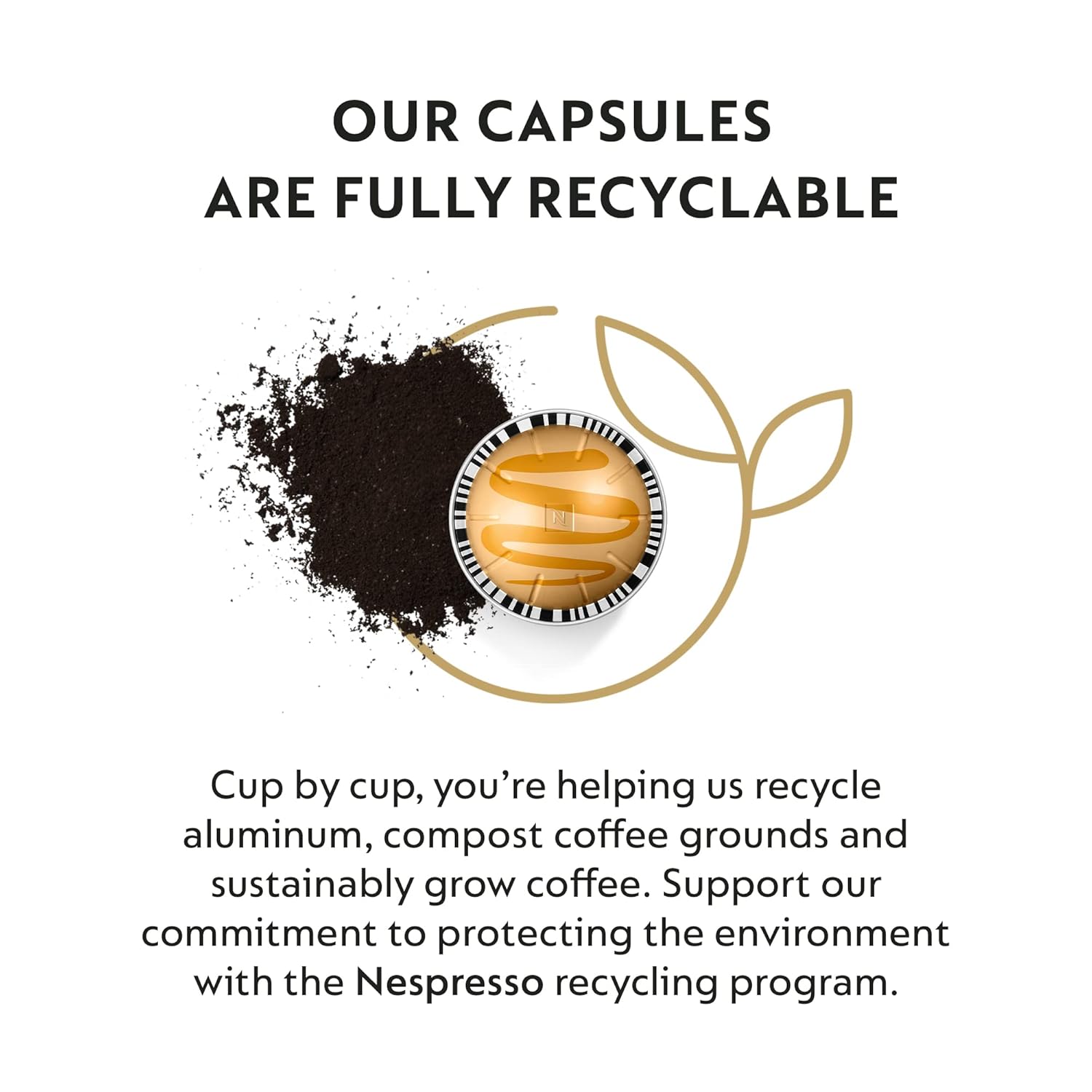 Nespresso Capsules Vertuo, Barista Flavored Pack, Medium Roast Coffee, 30 Count Coffee Pods, Brews 7.8oz.