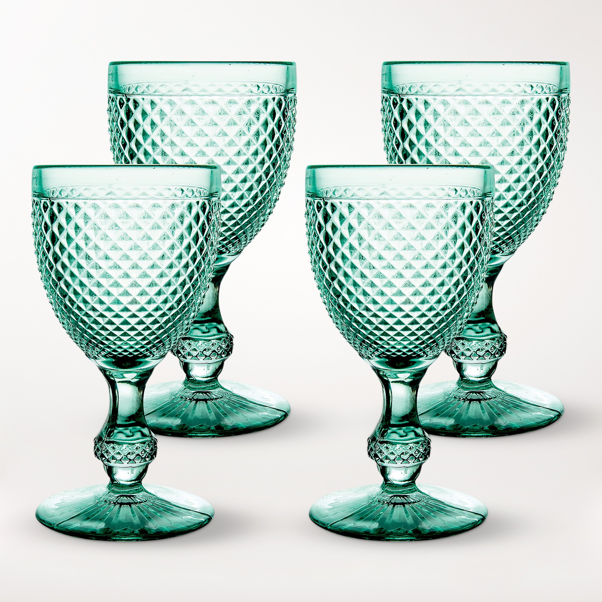 Vista Alegre Bicos Water Goblets, Set of 4