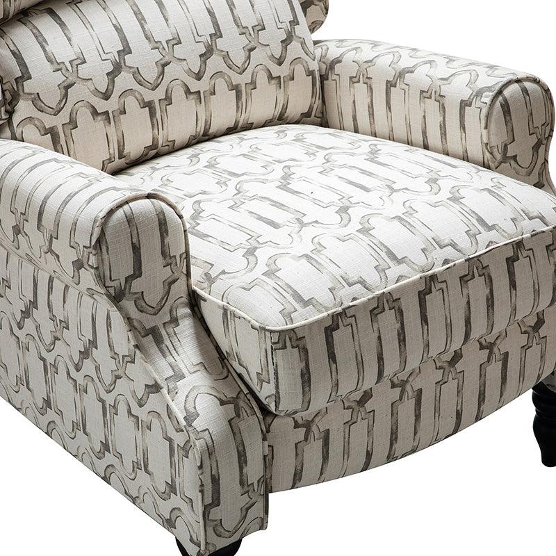 Erdeni Upholstered Manual Wingback Recliner Chair