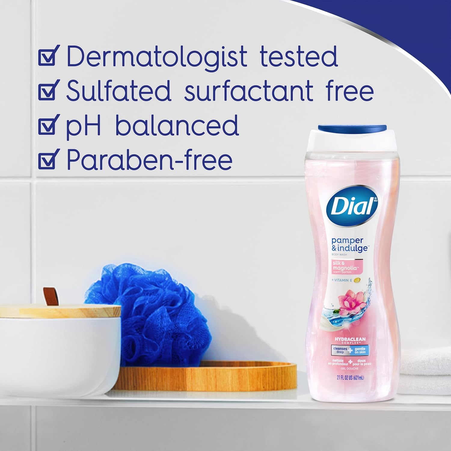 Dial Body Wash, Refresh & Renew Spring Water, 32 fl oz