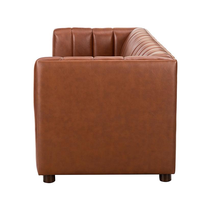 Rowan Genuine Leather Vinyl Office Sofa -83