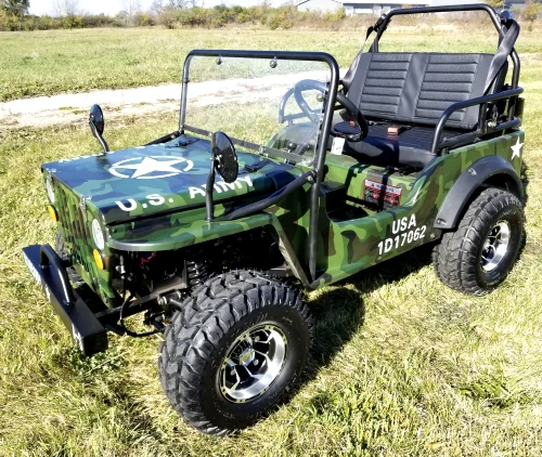 Mini Gas 125cc jeep Mini Truck ELITE Editionr